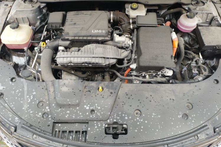Used BYD Destroyer 05 2023 Champion Edition DM-i 55KM Luxury Model Engine Bay