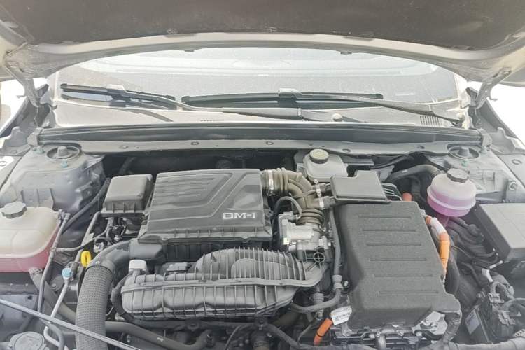 Used BYD Destroyer 05 2023 Champion Edition DM-i 55KM Luxury Model Engine Bay