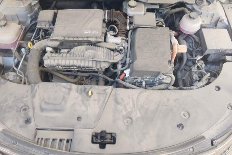 Used BYD Destroyer 05 2023 Champion Edition DM-i 55KM Luxury Model Engine Bay