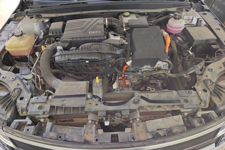 Used BYD Destroyer 05 2023 Champion Edition DM-i 55KM Luxury Model Engine Bay