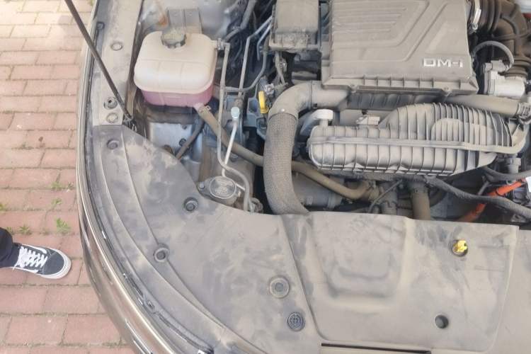 Used BYD Destroyer 05 2023 Champion Edition DM-i 55KM Luxury Model Engine Bay Right