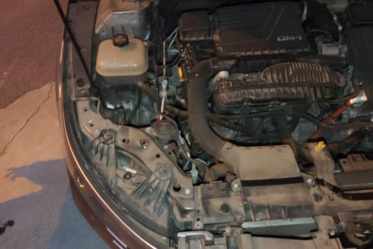 Used BYD Destroyer 05 2023 Champion Edition DM-i 120KM Prestige Model Engine Bay Right