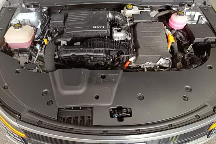 Used BYD Destroyer 05 2023 Champion Edition DM-i 55KM Luxury Model Engine Bay