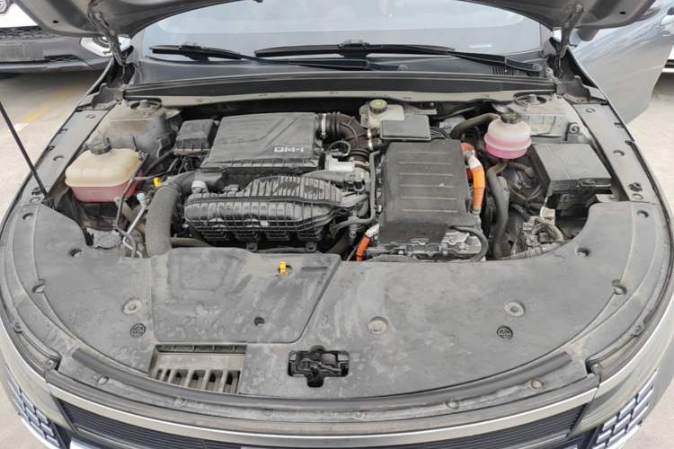 Used BYD Destroyer 05 2023 Champion Edition DM-i 55KM Luxury Model Engine Bay