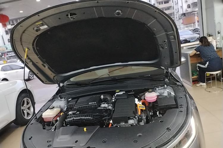 Used BYD Destroyer 05 2023 Champion Edition DM-i 55KM Luxury Model Engine Bay