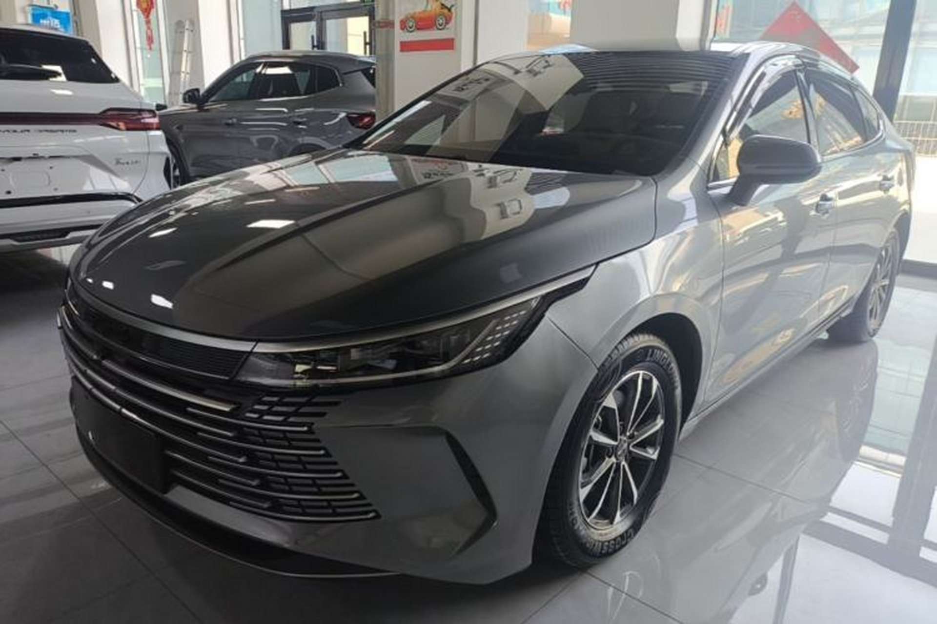 Used BYD Destroyer 05 2023 Champion Edition DM-i 55KM Luxury Model Front Left 45 Deg