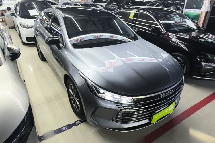Used BYD Destroyer 05 2023 Champion Edition DM-i 55KM Luxury Model Front Right 45 Deg