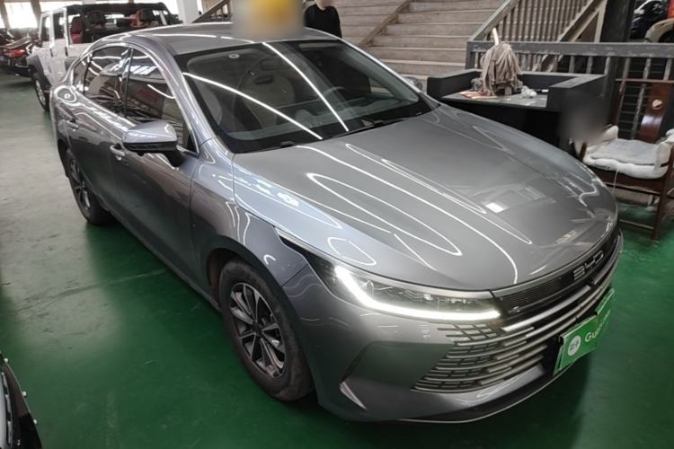 Used BYD Destroyer 05 2023 Champion Edition DM-i 55KM Luxury Model Front Right 45 Deg