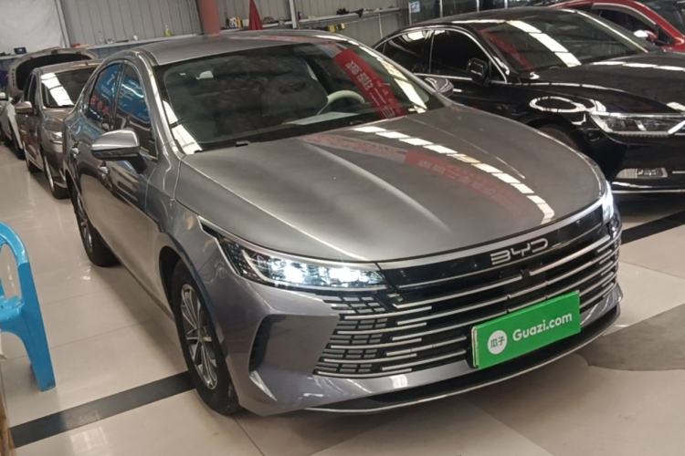 Used BYD Destroyer 05 2023 Champion Edition DM-i 55KM Luxury Model Front Right 45 Deg