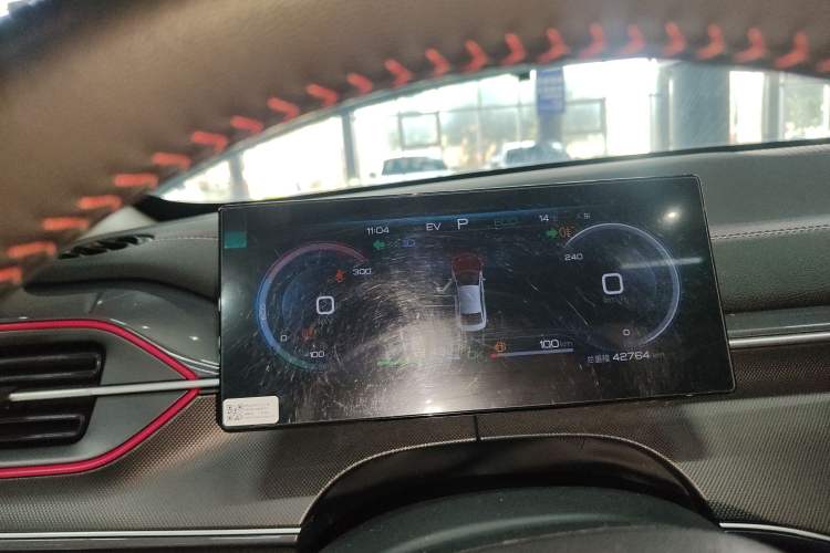 Used BYD Destroyer 05 2023 Champion Edition DM-i 120KM Prestige Model Instrument Cluster