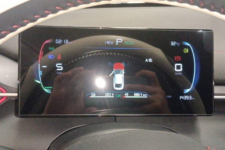 Used BYD Destroyer 05 2023 Champion Edition DM-i 55KM Luxury Model Instrument Cluster