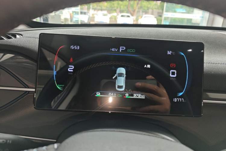 Used BYD Destroyer 05 2023 Champion Edition DM-i 120KM Prestige Model Instrument Cluster