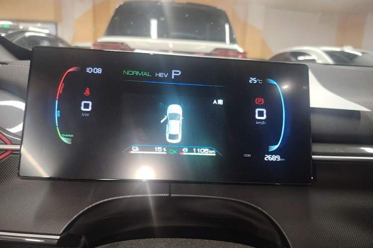 Used BYD Destroyer 05 2023 Champion Edition DM-i 55KM Luxury Model Instrument Cluster