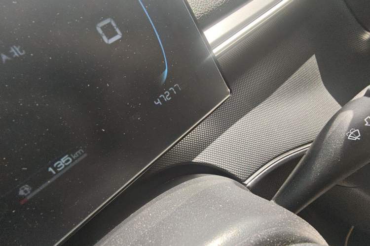 Used BYD Destroyer 05 2023 Champion Edition DM-i 120KM Prestige Model Odometer Close Up