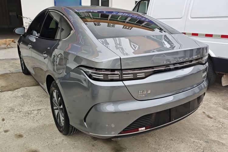 Used BYD Destroyer 05 2023 Champion Edition DM-i 55KM Luxury Model Rear Left 45 Deg