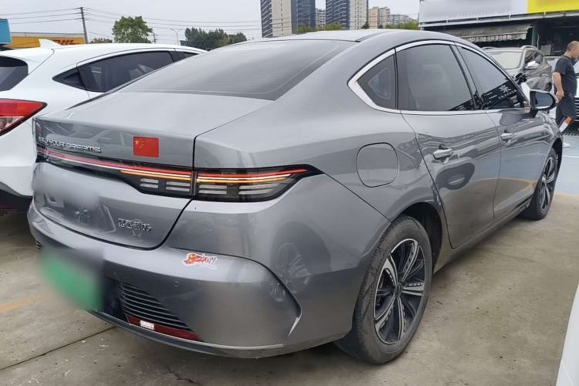 Used BYD Destroyer 05 2023 Champion Edition DM-i 120KM Prestige Model Rear Right 45 Deg