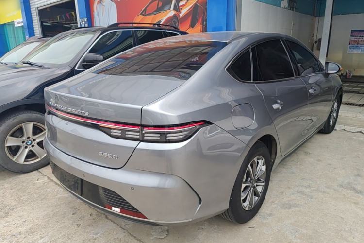 Used BYD Destroyer 05 2023 Champion Edition DM-i 55KM Luxury Model Rear Right 45 Deg