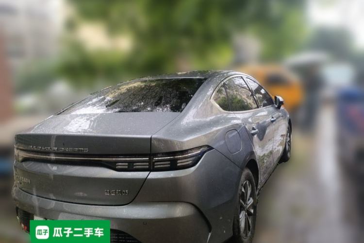 Used BYD Destroyer 05 2023 Champion Edition DM-i 55KM Luxury Model Rear Right 45 Deg