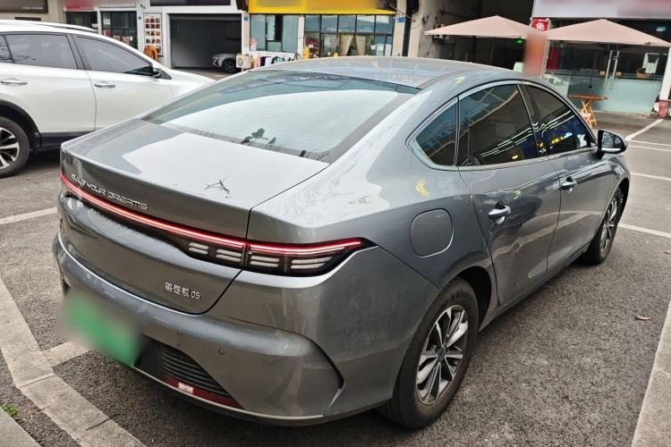 Used BYD Destroyer 05 2023 Champion Edition DM-i 55KM Luxury Model Rear Right 45 Deg