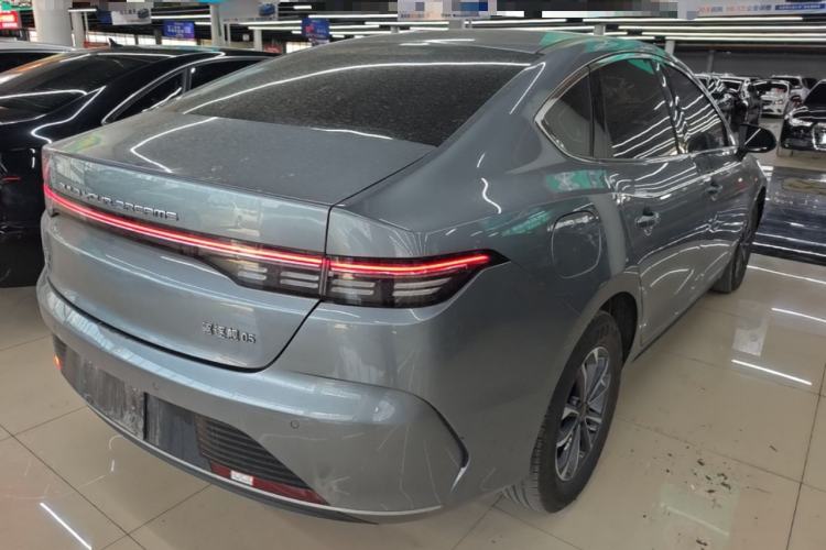 Used BYD Destroyer 05 2023 Champion Edition DM-i 55KM Luxury Model Rear Right 45 Deg