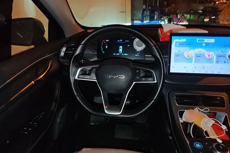 Used BYD Destroyer 05 2023 Champion Edition DM-i 120KM Prestige Model Steering Wheel