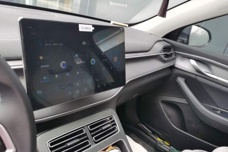 Used BYD Destroyer 05 2023 Champion Edition DM-i 120KM Luxury Model Audio And AC Panel