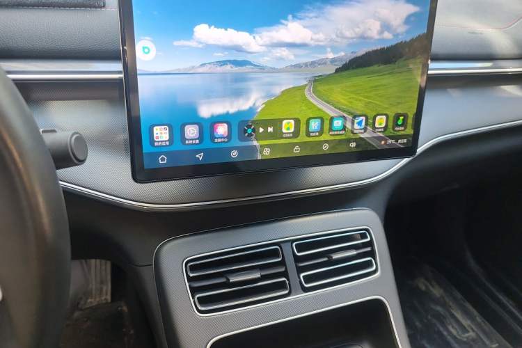Used BYD Destroyer 05 2023 Champion Edition DM-i 55KM Luxury Model Audio And AC Panel