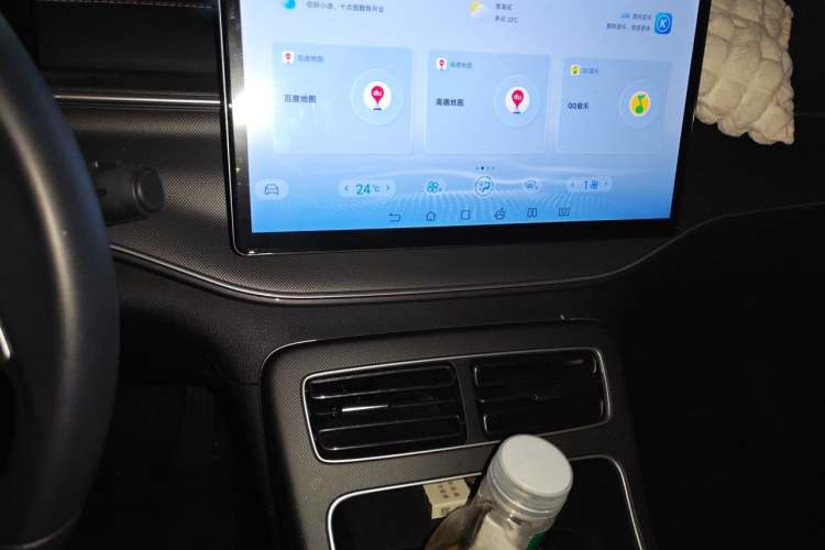 Used BYD Destroyer 05 2023 Champion Edition DM-i 55KM Luxury Model Audio And AC Panel