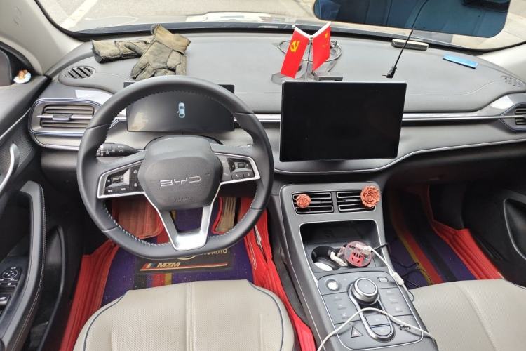 Used BYD Destroyer 05 2023 Champion Edition DM-i 120KM Prestige Model Center Console
