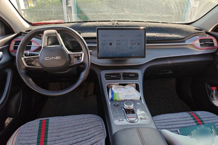 Used BYD Destroyer 05 2023 Champion Edition DM-i 55KM Luxury Model Center Console