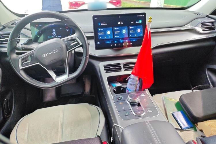 Used BYD Destroyer 05 2023 Champion Edition DM-i 120KM Prestige Model Center Console
