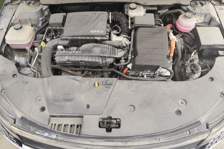 Used BYD Destroyer 05 2023 Champion Edition DM-i 55KM Luxury Model Engine Bay