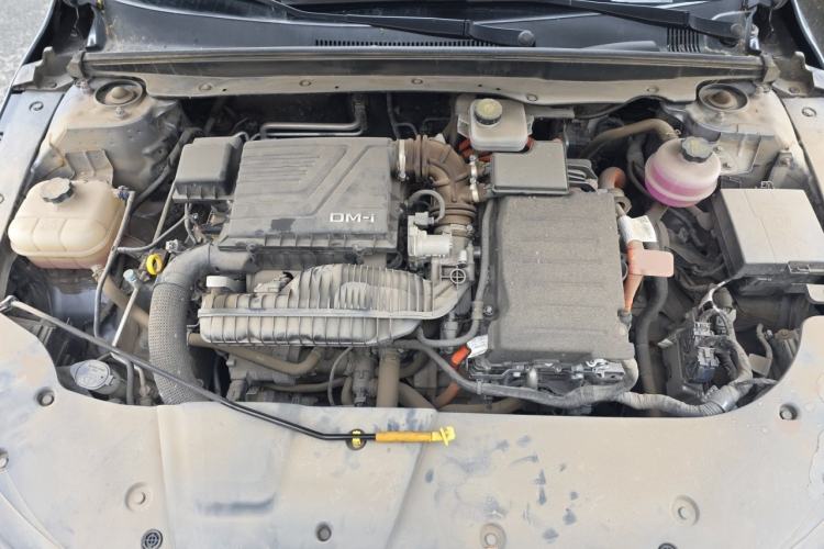 Used BYD Destroyer 05 2023 Champion Edition DM-i 55KM Luxury Model Engine Bay
