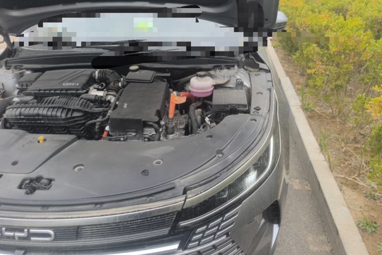Used BYD Destroyer 05 2023 Champion Edition DM-i 55KM Luxury Model Engine Bay Left
