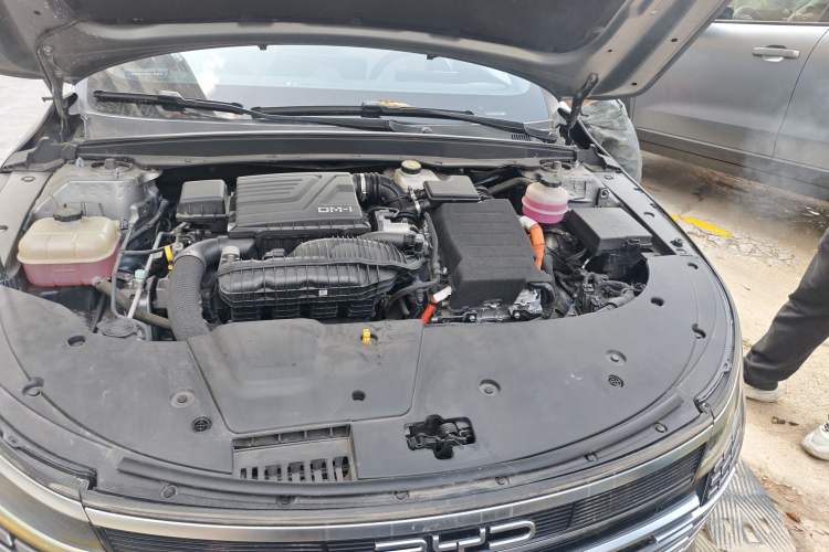 Used BYD Destroyer 05 2023 Champion Edition DM-i 55KM Luxury Model Engine Bay Left