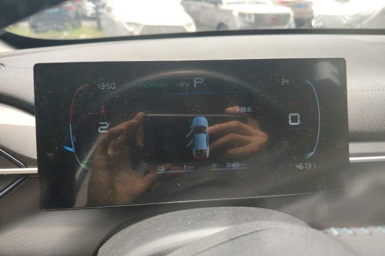 Used BYD Destroyer 05 2023 Champion Edition DM-i 55KM Luxury Model Instrument Cluster