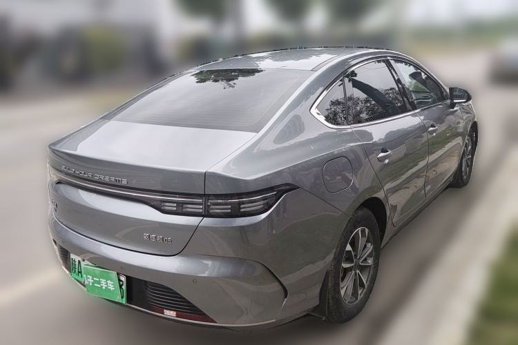 Used BYD Destroyer 05 2023 Champion Edition DM-i 55KM Luxury Model Rear Right 45 Deg