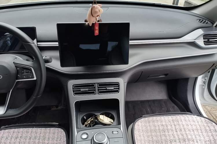 Used BYD Destroyer 05 2023 Champion Edition DM-i 120KM Prestige Model Audio And AC Panel