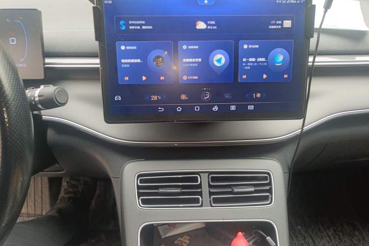 Used BYD Destroyer 05 2023 Champion Edition DM-i 55KM Prestige Model Audio And AC Panel