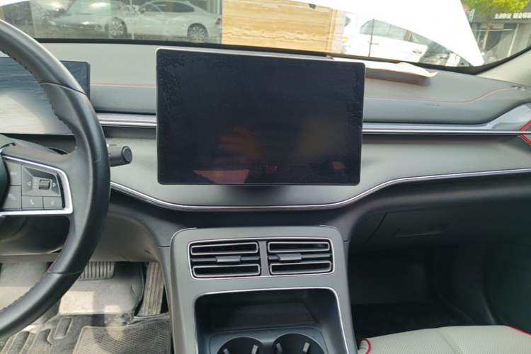 Used BYD Destroyer 05 2023 Champion Edition DM-i 55KM Luxury Model Audio And AC Panel