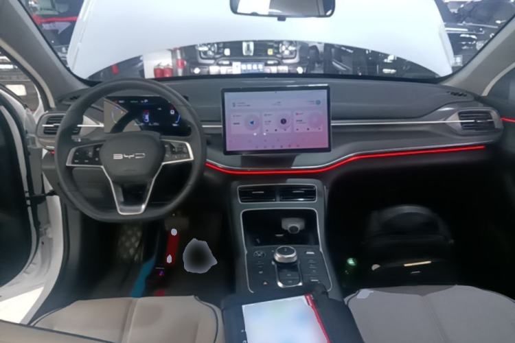 Used BYD Destroyer 05 2023 Champion Edition DM-i 120KM Prestige Model Center Console