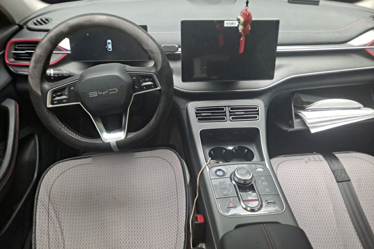 Used BYD Destroyer 05 2023 Champion Edition DM-i 55KM Luxury Model Center Console