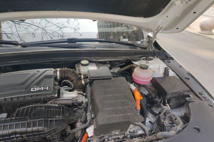 Used BYD Destroyer 05 2023 Champion Edition DM-i 120KM Prestige Model Engine Bay Left