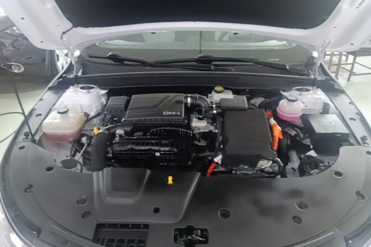 Used BYD Destroyer 05 2023 Champion Edition DM-i 55KM Luxury Model Engine Bay