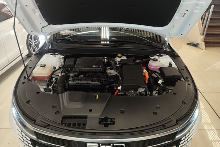 Used BYD Destroyer 05 2023 Champion Edition DM-i 55KM Luxury Model Engine Bay