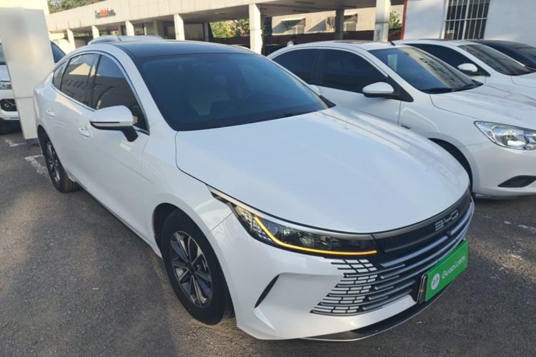 Used BYD Destroyer 05 2023 Champion Edition DM-i 55KM Luxury Model Front Right 45 Deg