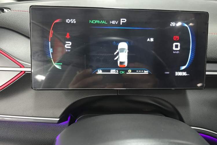 Used BYD Destroyer 05 2023 Champion Edition DM-i 55KM Luxury Model Instrument Cluster