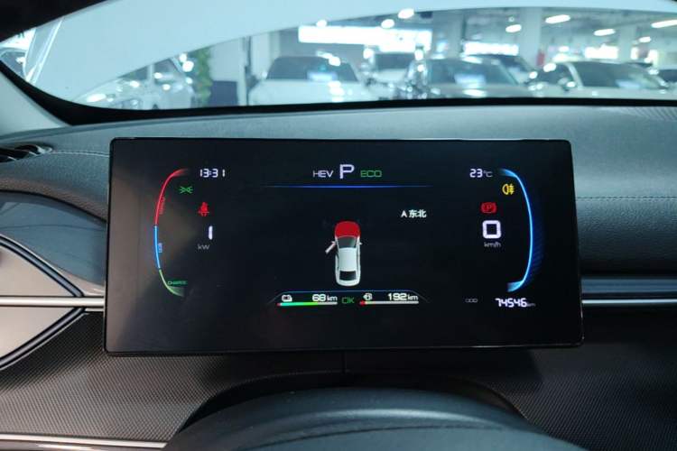 Used BYD Destroyer 05 2023 Champion Edition DM-i 120KM Luxury Model Instrument Cluster