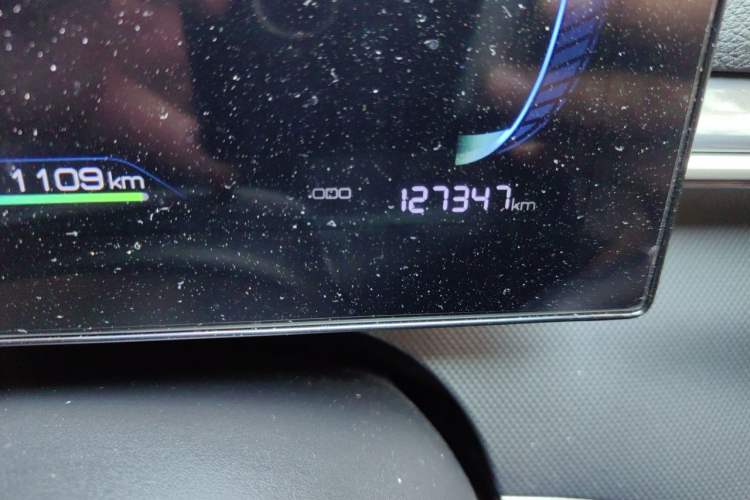 Used BYD Destroyer 05 2023 Champion Edition DM-i 55KM Luxury Model Odometer Close Up