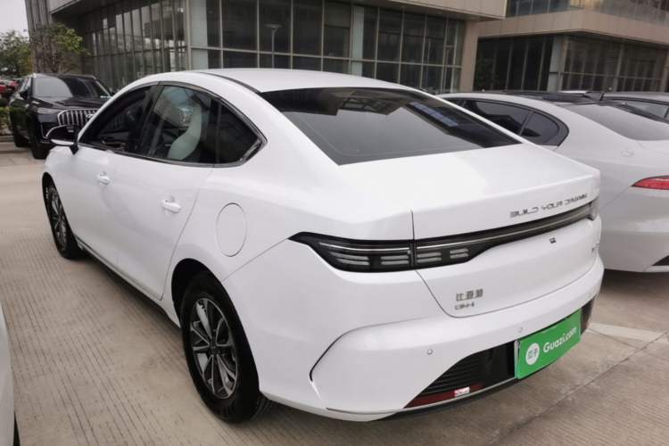 Used BYD Destroyer 05 2023 Champion Edition DM-i 55KM Luxury Model Rear Left 45 Deg